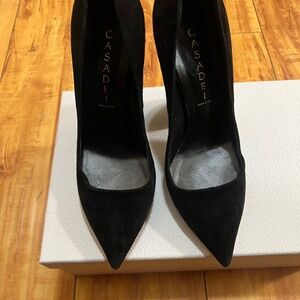 Casadei Black and White High Heels